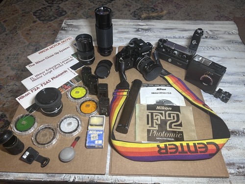 Vintage nikon 2 motor - vintage, f2