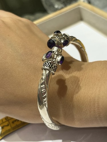 Bracciale rigido argento con - bracciale,
