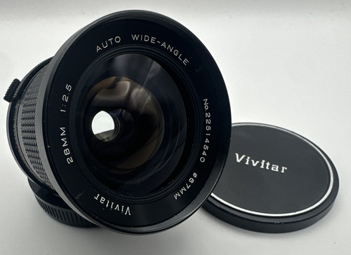 Vivitar 28mm auto wide - vivitar, f2,5