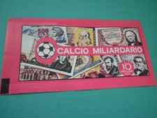  Bustina Figurine CALCIO MILIARDARIO Packet Tüten Pochette F5