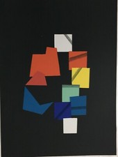 AGAM YACOV LITHOGRAPHIE EN COULEUR