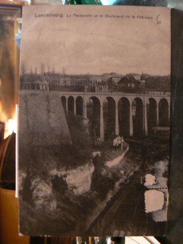 Cpa luxembourg passerelle - cpa,
