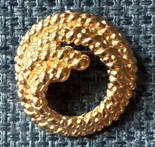 Spilla costume stile corda