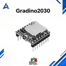 DFPlayer Mini MP3 Modulo Audio USB TF Card 16 Pin UART per Arduino Tonuino