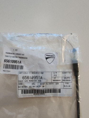 Cavo comando gas - , ducati