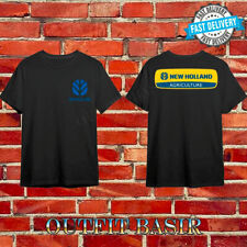 Maglietta New Holland logo trattore agricolo divertente taglia dalla S alla 5XL