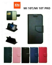 COVER CUSTODIA A LIBRO  PER XIAOMI MI 10T /MI 10T PRO+ PELLICOLA VETRO