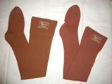 Lotto 2 paia calze da reggicalze vintage antiche originali anni '50 ,60-70 den