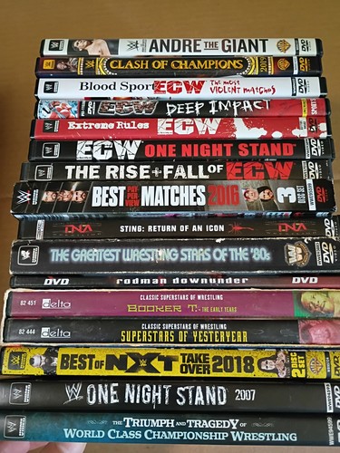 Wrestling dvd lot - wrestling,