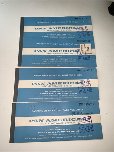 Pan american biglietti aerei - 4,