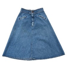 Jeans gonna midi anni 70