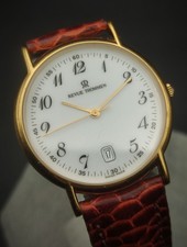 Revue Thommen Classic Ultraslim Dresswatch | Quartz Movement | Gold plated