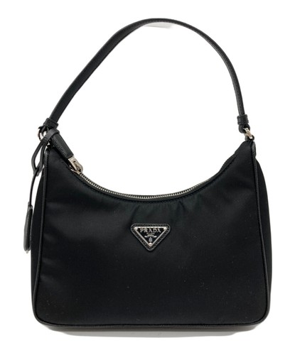 Prada mini 1n204m black bag - black,