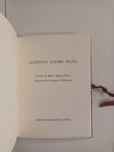 Mario rigoni stern altipiano - rigoni,