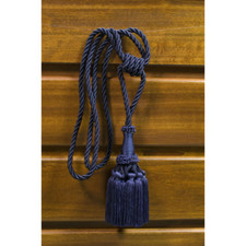 2 pz embrasse in cotone per tenda Shantou 15 cm blu tende tendaggio