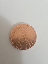 Gettone Tecnotron Dedem kiddie Rides Giostre Anni 70 Raro Da Collezione