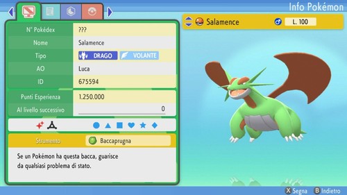 Salamence shiny 6iv - shiny, battle