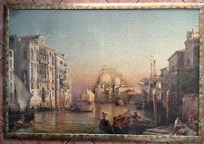 puzzle montato 3000 p. con cornice Ravensburger Canal Grande Venezia di F. Nerly