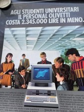 POSTER olivetti Computer M 20 - 1982