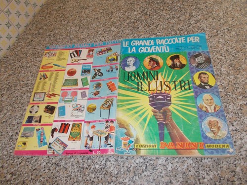 Album uomini illustri panini - uomini,