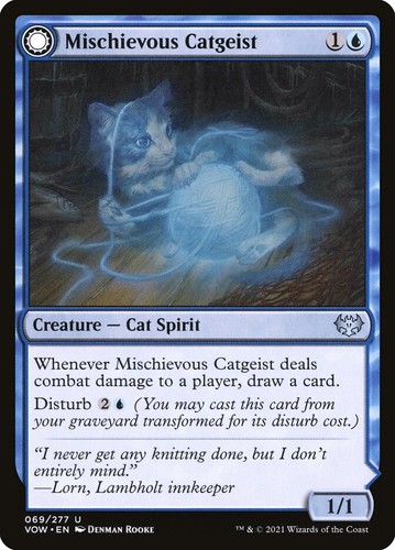 Mischievous catgeist - mischievous,