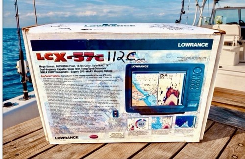 Lowrance lcx 112c fish finding - lowrance,