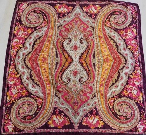 Foulard 100 pura seta silk - seta,