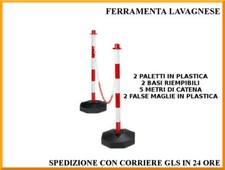 2 paletti delimitazione + 5 mt