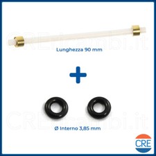 DELONGHI Tubo 90mm con Guarnizioni per Macchina Caffè EC200, EC190, BAR32, CP450