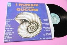 I NOMADI LP CANTANO GUCCINI NM