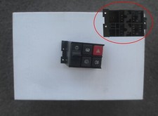 PANDA 141 PULSANTIERA COMANDI CRUSCOTTO CON TASTO RETRONEBBIA SENZA SCATTO