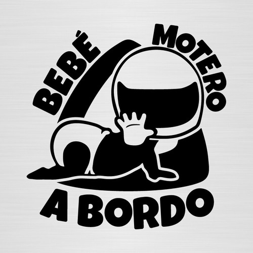 Pegatina bebe bordo vinilo - bebe,
