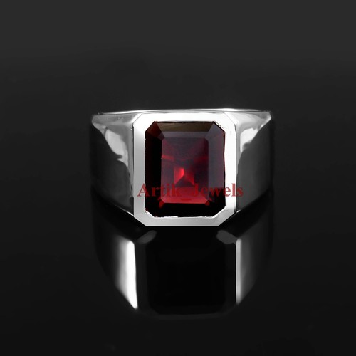 Naturale granato gemma con 18k - naturale,