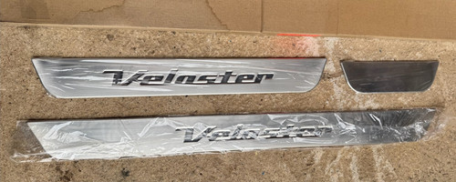 Kit battitacco cromato - kit,