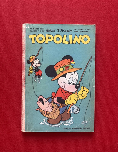 Topolino 206 prima edizione - topolino,
