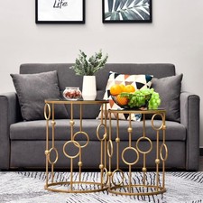 DecHome Set 2 Tavolini Salotto