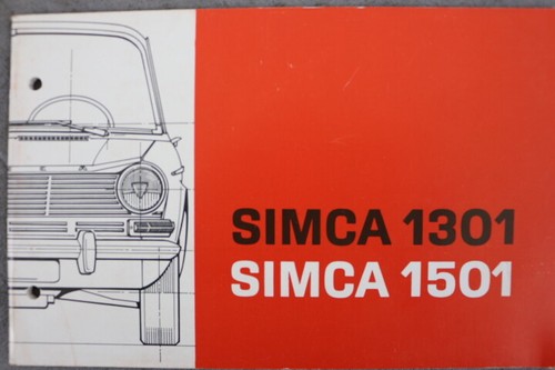 Chrysler simca 1301 1501 - chrysler,