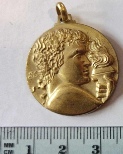 Antica medaglia tipo - medaglia,