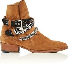 Scarpe da uomo a punta pelle