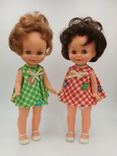 Bambole Sebino originali vintage dolls anni 70 Italy cm.25 vinile plastica 