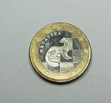 Moneta 1 Euro Croazia Hrvatska 2023  MARTORA molto RARA 