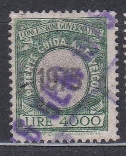 Italia 1975 marca da bollo - italia,