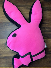 Cuscino Playboy rosa e nero