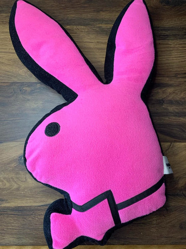 Cuscino playboy rosa nero - cuscino, e