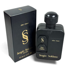 Sergio Soldano Uomo Nero 100 ml Dopobarba Splash Vintage