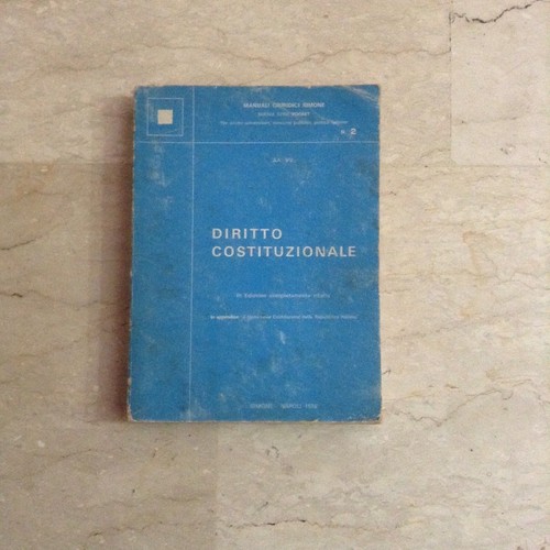 Diritto costituzionale manuali - costituzionale,