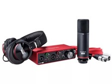 microfono a condensatore Focusrite Scarlett 2i2 Studio, Filtro antiriflesso, ast