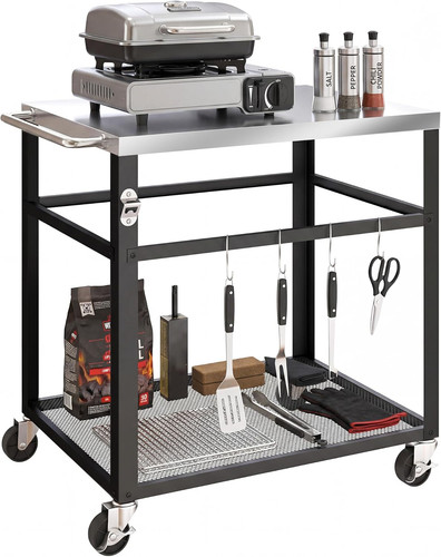 Carrello per barbecue - barbecue, da