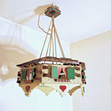 Vintage Lampadario Tirolese