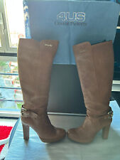 Stivali Donna tg 37 ORIGINALI Cesare Paciotti Cuoio Cammello